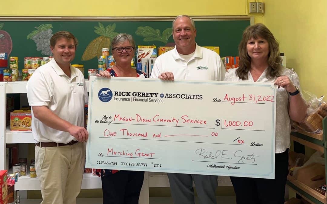 We reached our goal and then some!