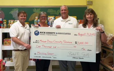 We reached our goal and then some!