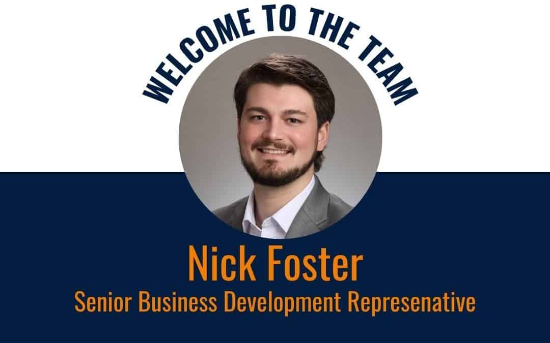 Welcome Nick Foster to the Gerety Team