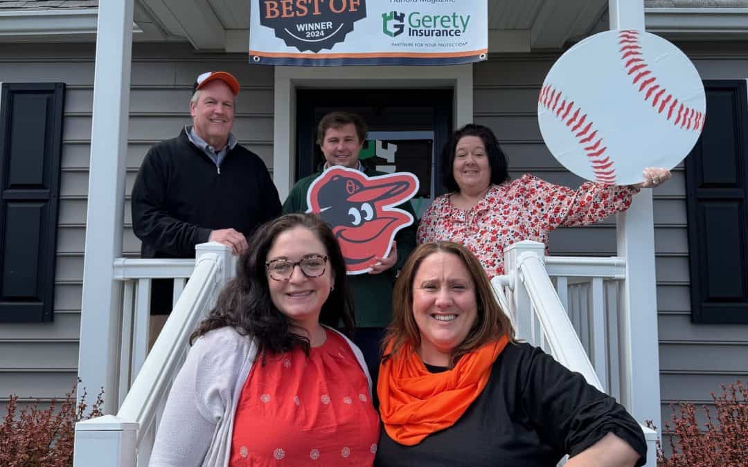 Gerety Team Shows Their Orange Pride for Orioles’ Home Opener